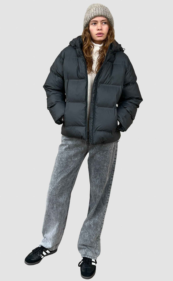 Women's Insulated Puffer Jacket for Winter Warmth
