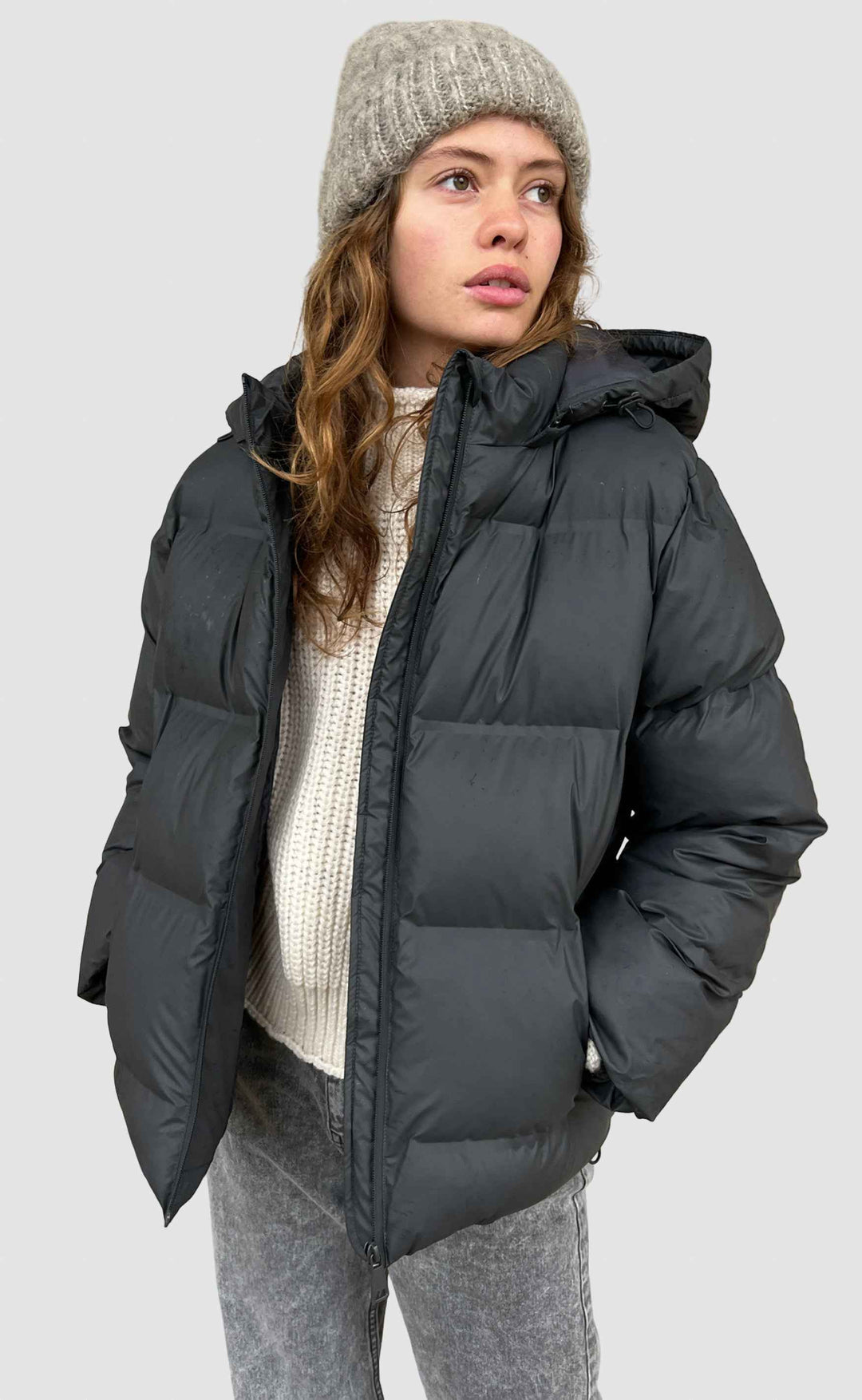 Women's Insulated Puffer Jacket for Winter Warmth