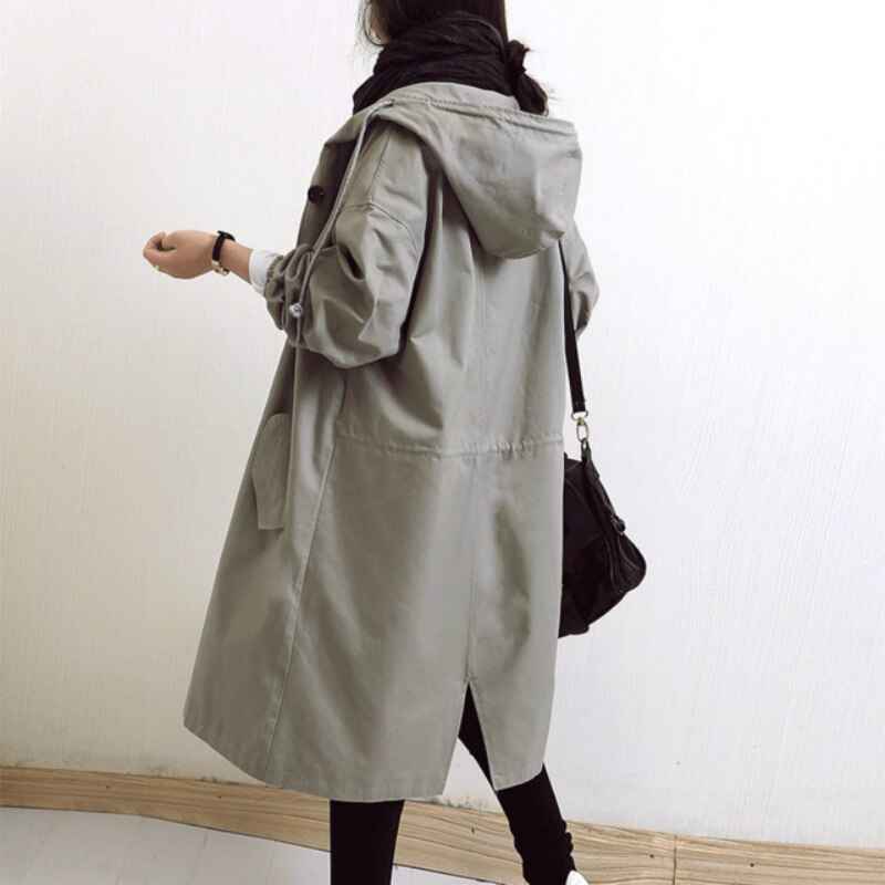 Women's Lightweight Water-Repellent Trenchcoat – Tailored Fit & Comfortable