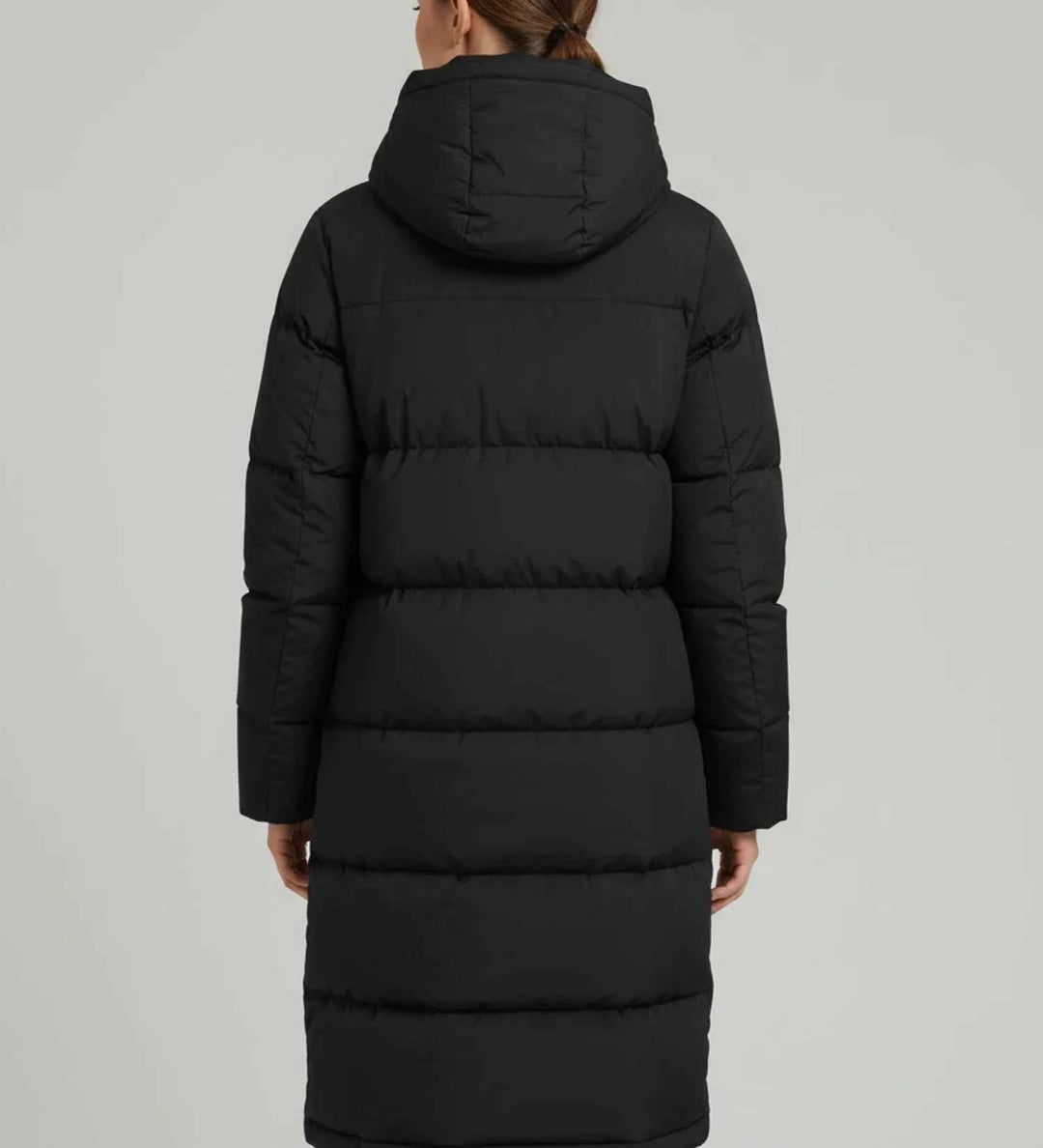 Women's Long Hooded Puffer Jacket