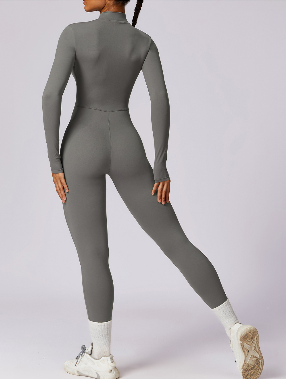 Women's Long Sleeve Shaping Yoga Fitness Jumpsuit