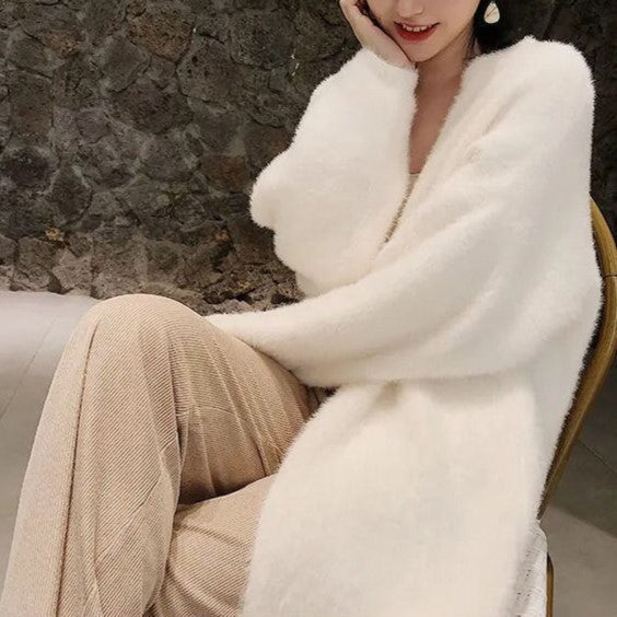 Women's Longline Cashmere Coat