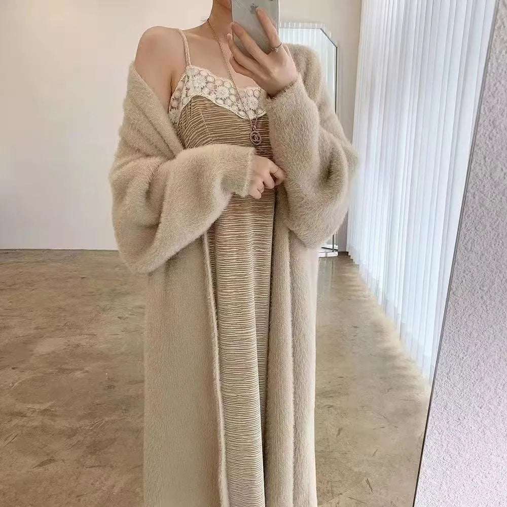 Women's Longline Cashmere Coat