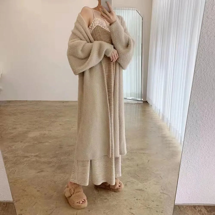 Women's Longline Cashmere Coat