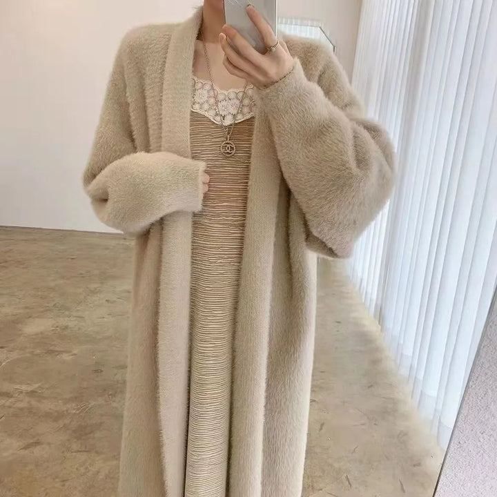 Women's Longline Cashmere Coat