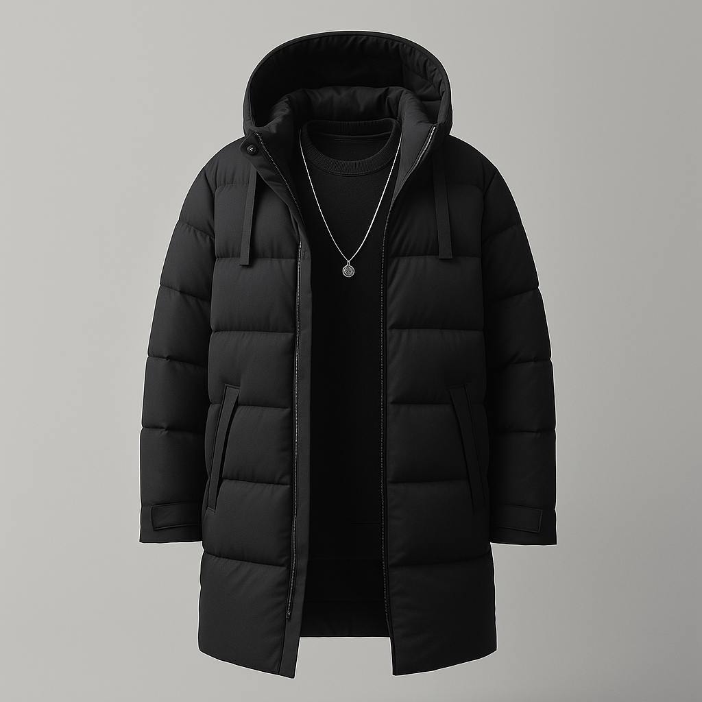 Women's Longline Down Coat - Caprera Style