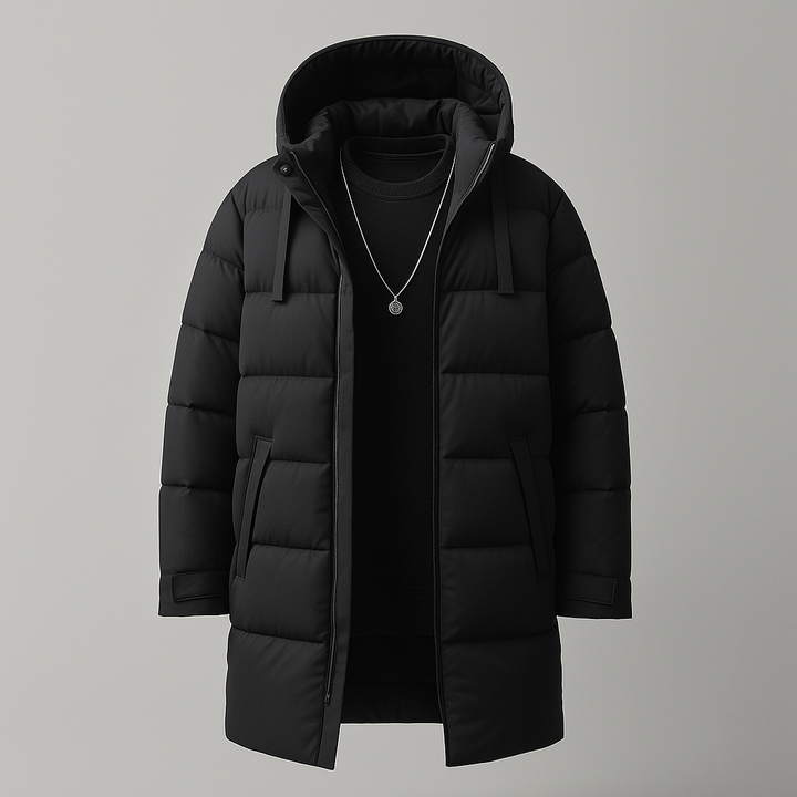 Women's Longline Down Coat - Caprera Style