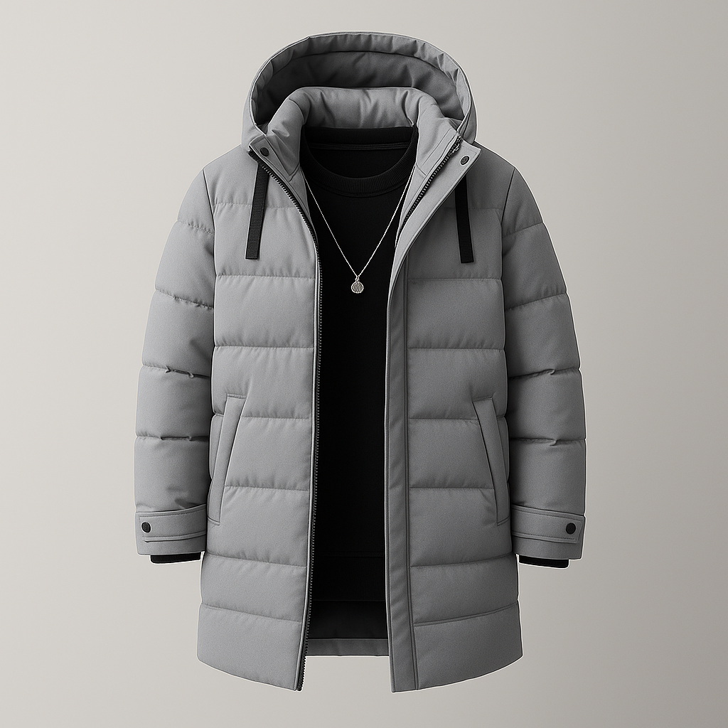 Women's Longline Down Coat - Caprera Style