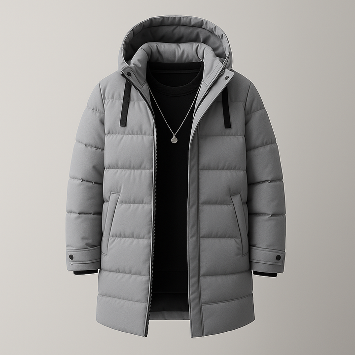Women's Longline Down Coat - Caprera Style