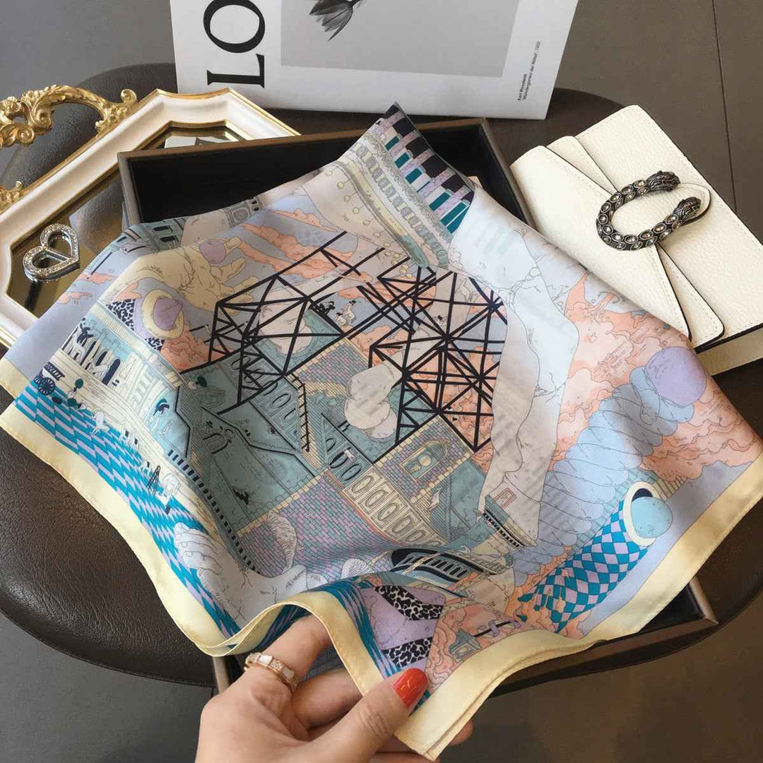 Women's Luxurious Silk Scarf
