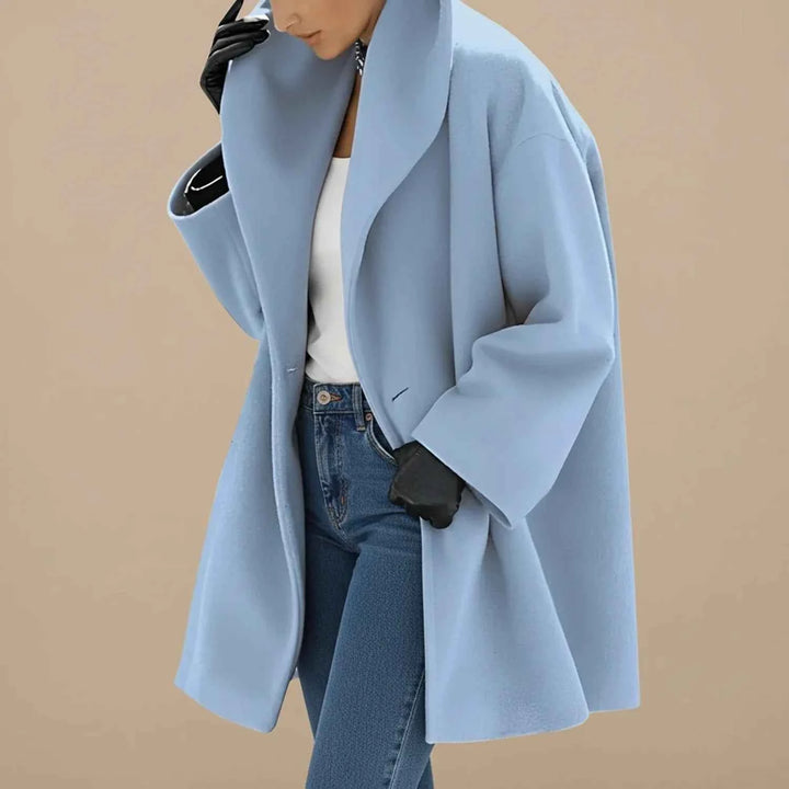 Women's Mid-Length Winter Coat Blue