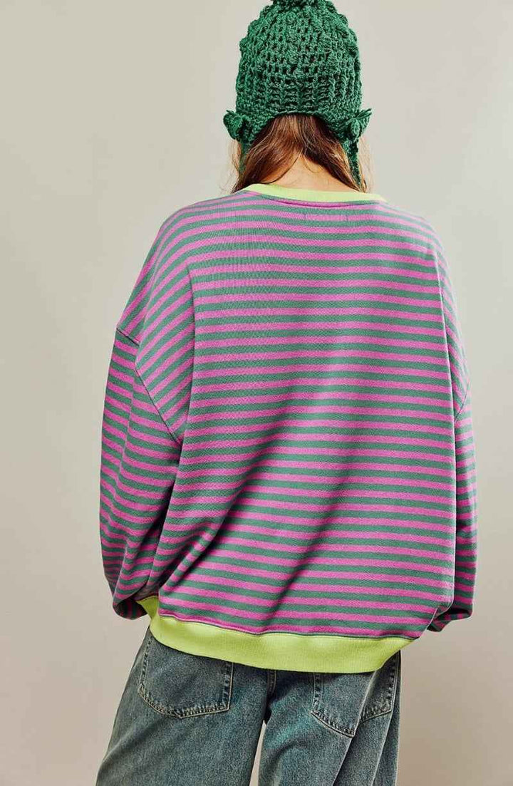 Women's Modern Striped Sweater