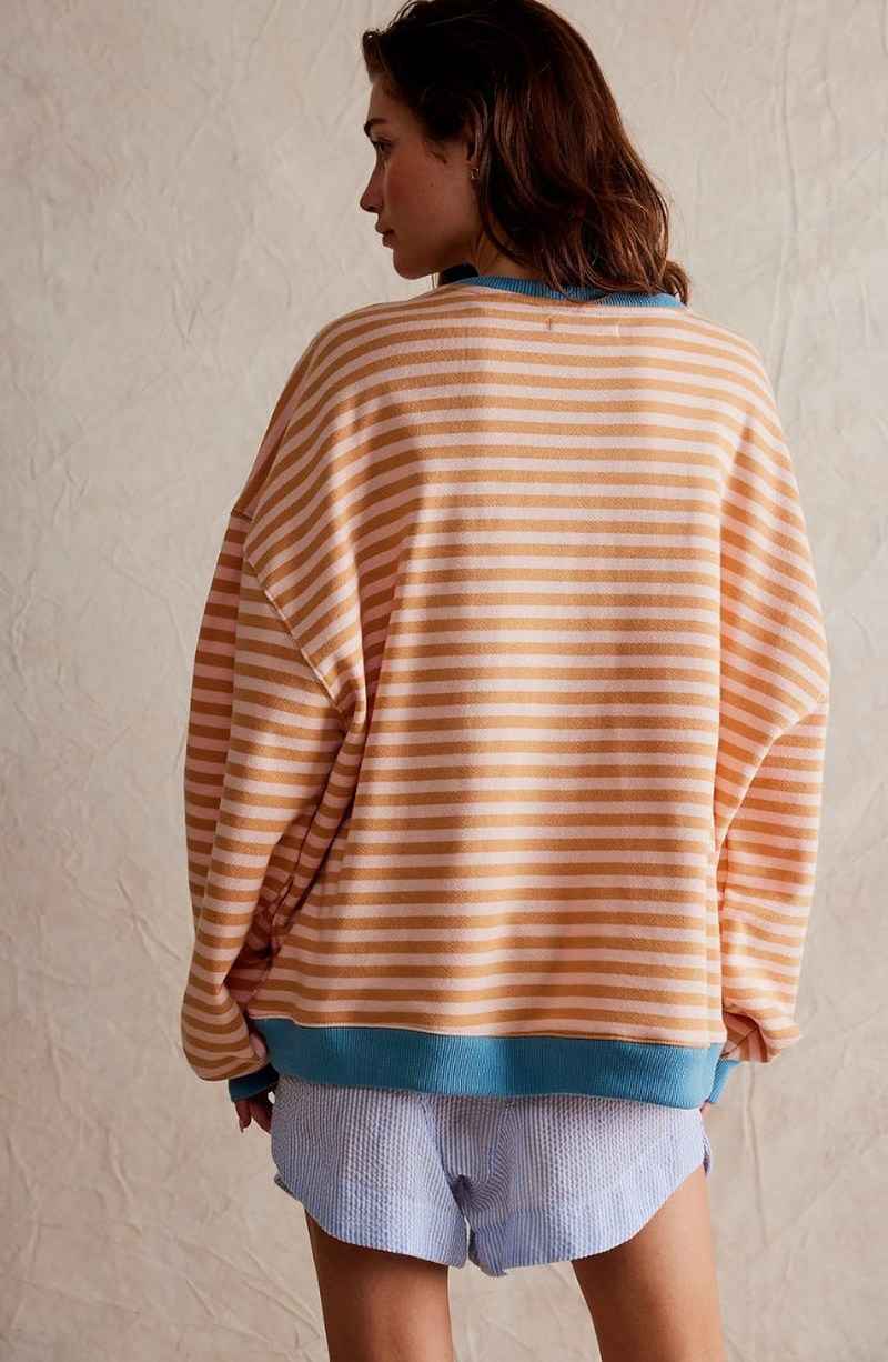 Women's Modern Striped Sweater