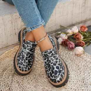 Women's Modern Thick Sole Loafers White