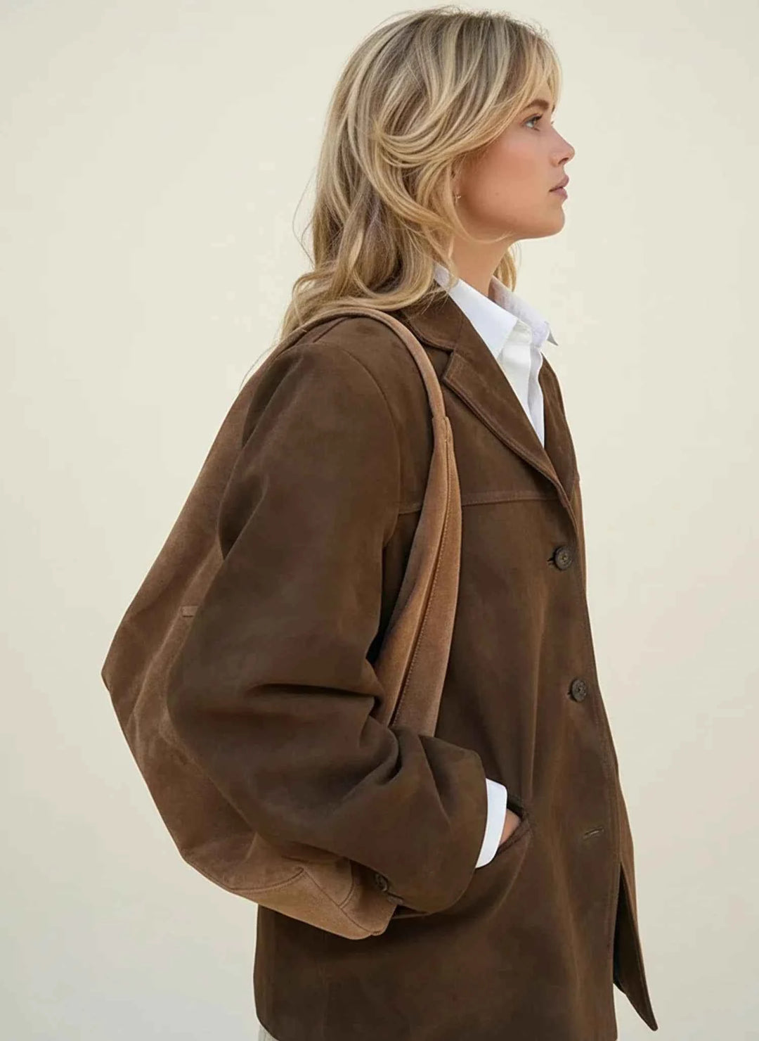 Women's Oversized Blazer Jacket
