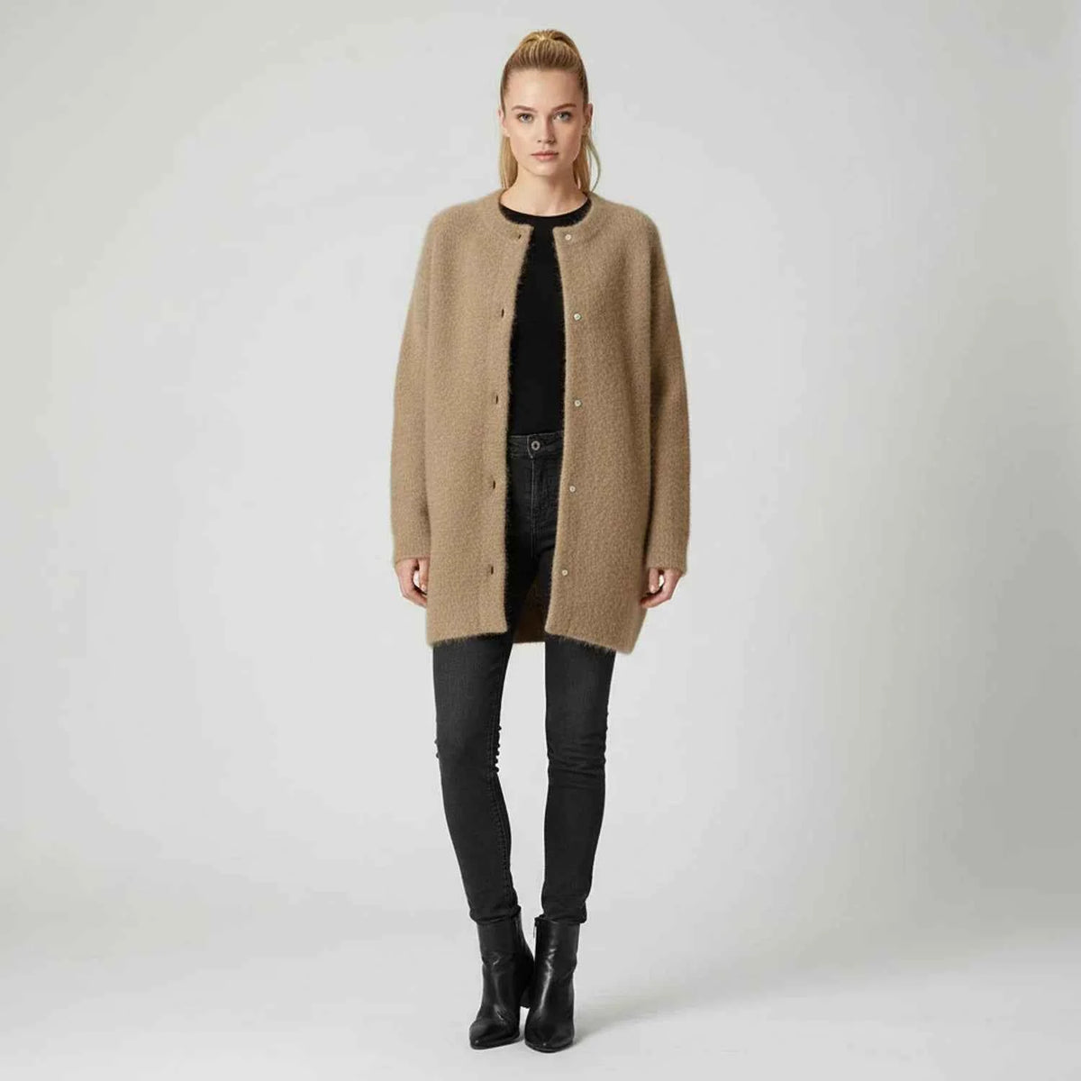 Women's Oversized Relaxed Fit Cardigan Winter Essential