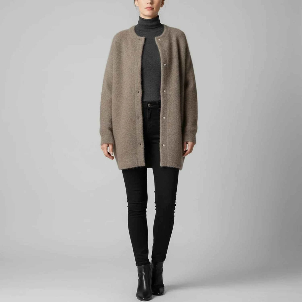 Women's Oversized Relaxed Fit Cardigan Winter Essential