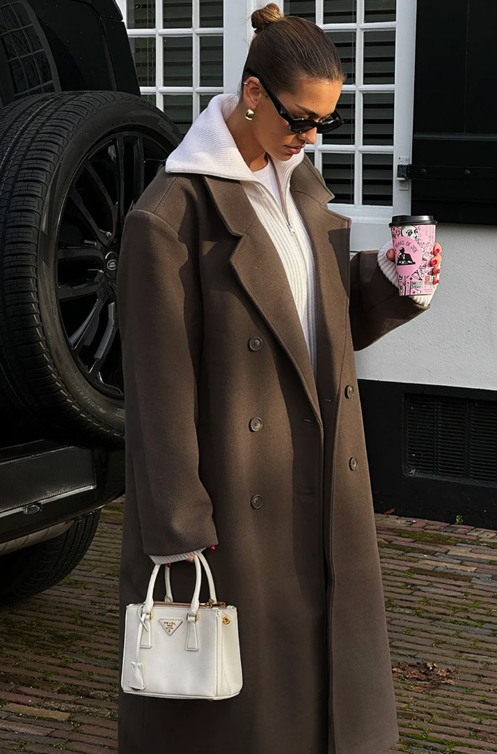 Women's Oversized Coat - Stylish and Comfortable Outerwear