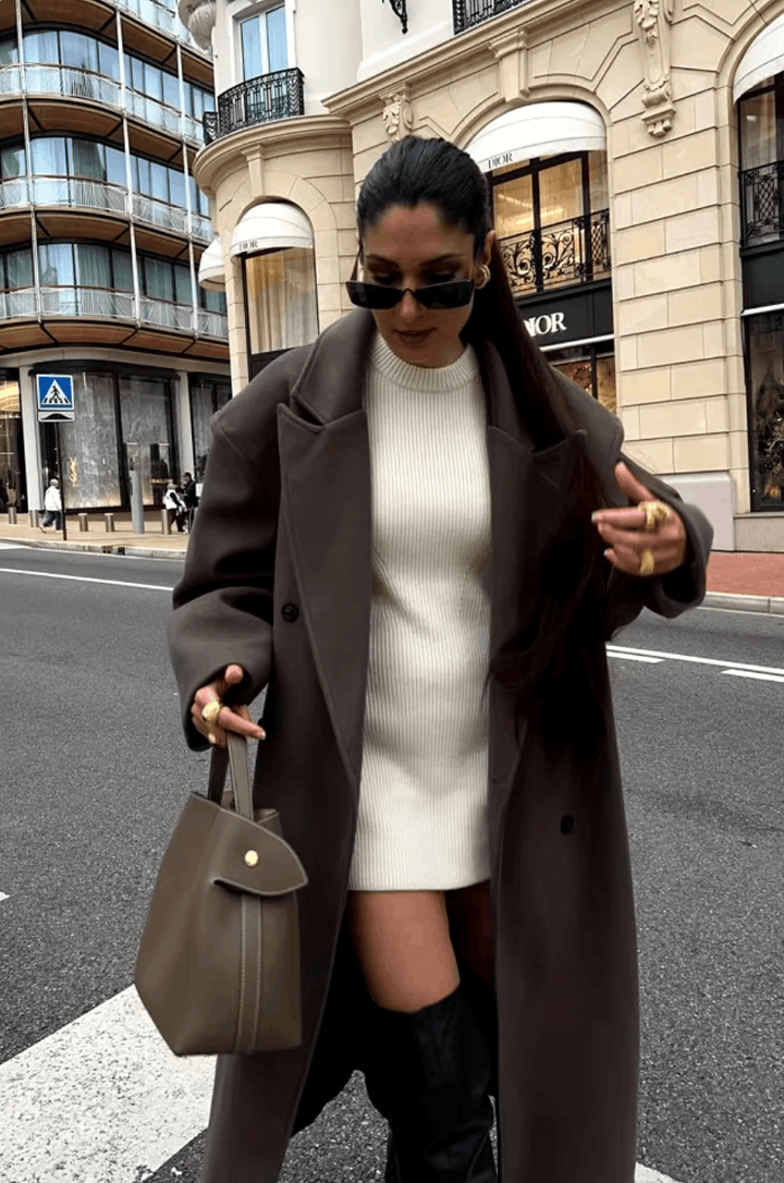 Women's Oversized Coat - Stylish and Comfortable Outerwear