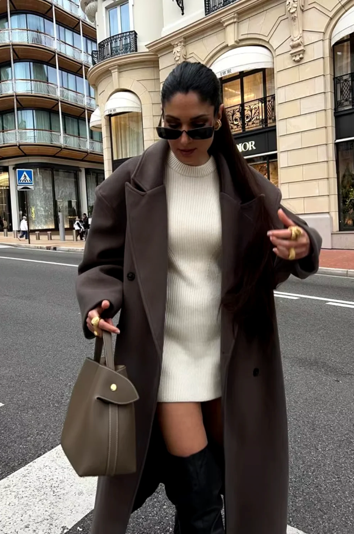Women's Oversized Coat - Stylish and Comfortable Outerwear