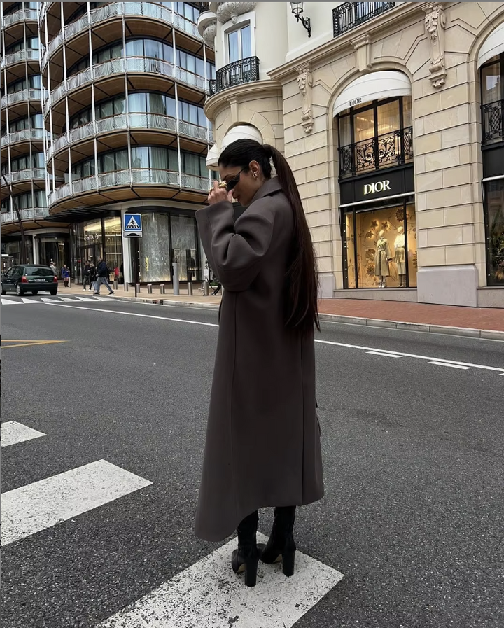 Women's Oversized Coat - Stylish and Comfortable Outerwear