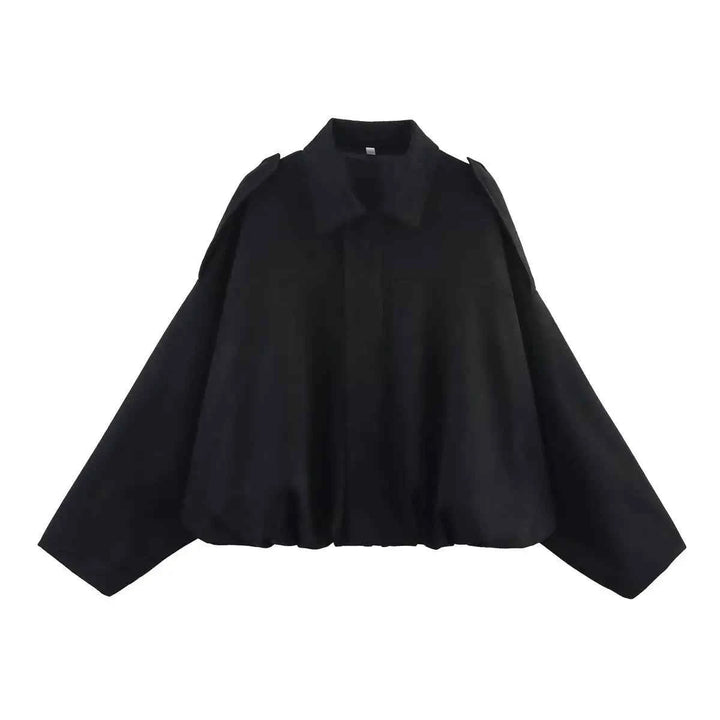 Women's Oversized Suede Bomber Jacket - Stylish & Comfortable Outerwear 6