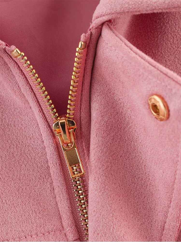 Women's Oversized Suede Bomber Jacket - Stylish & Comfortable Outerwear