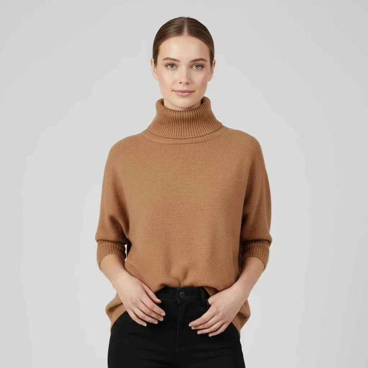Women's Oversized Sweater Brown