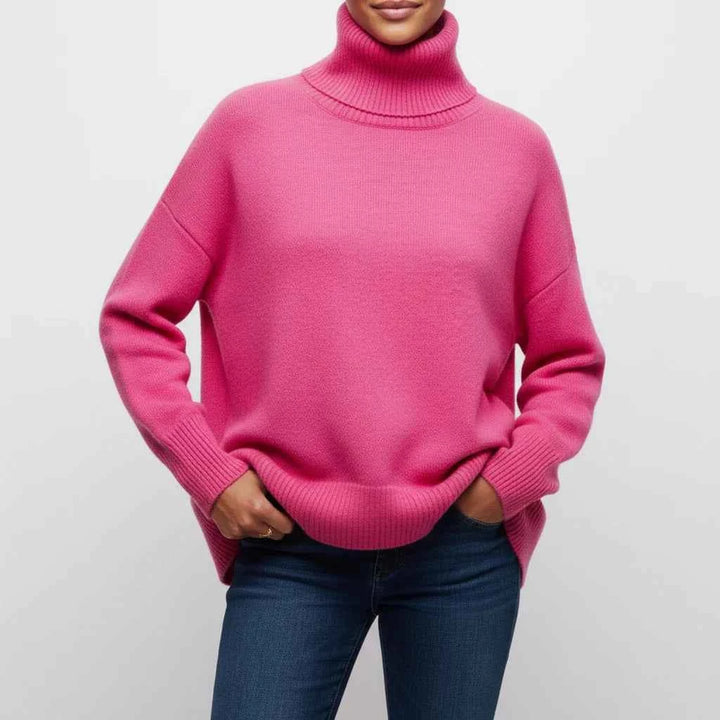 Women's Oversized Sweater Pink