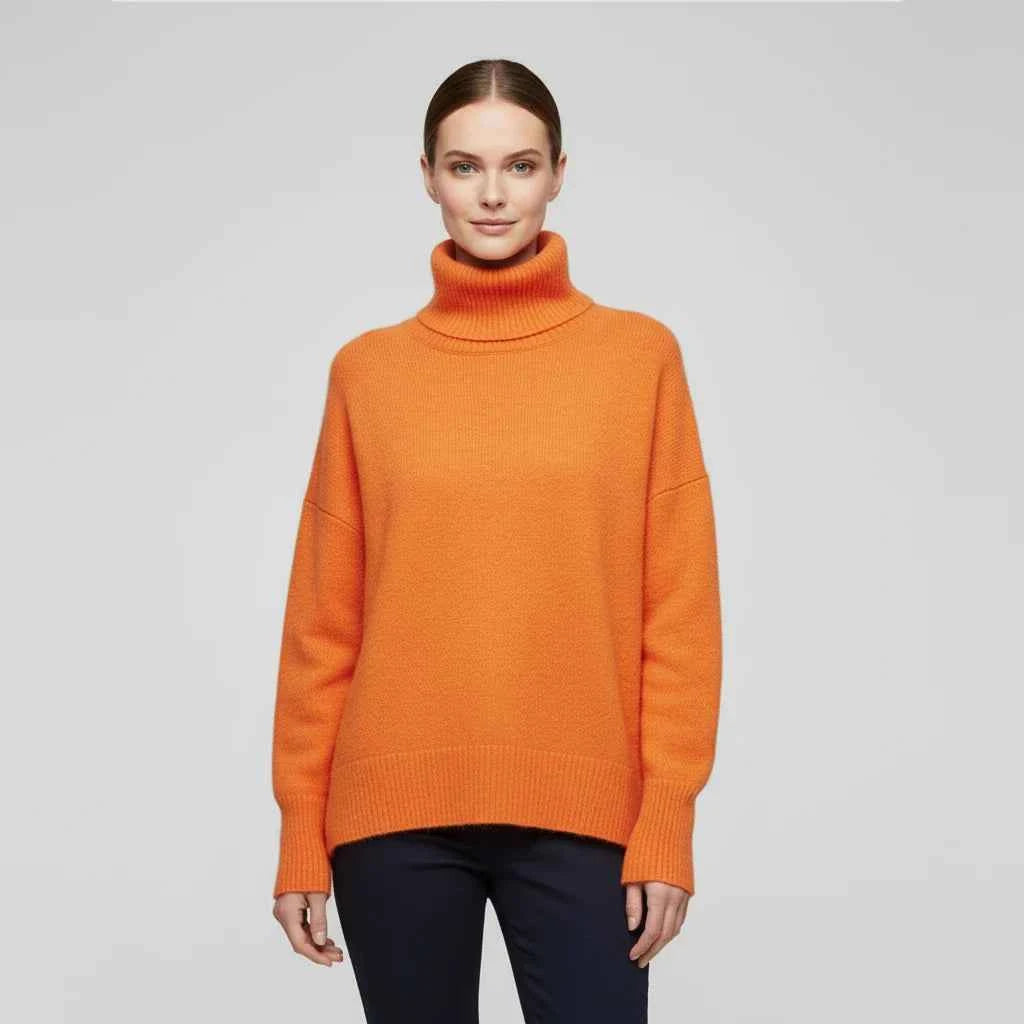 Women's Oversized Sweater Orange