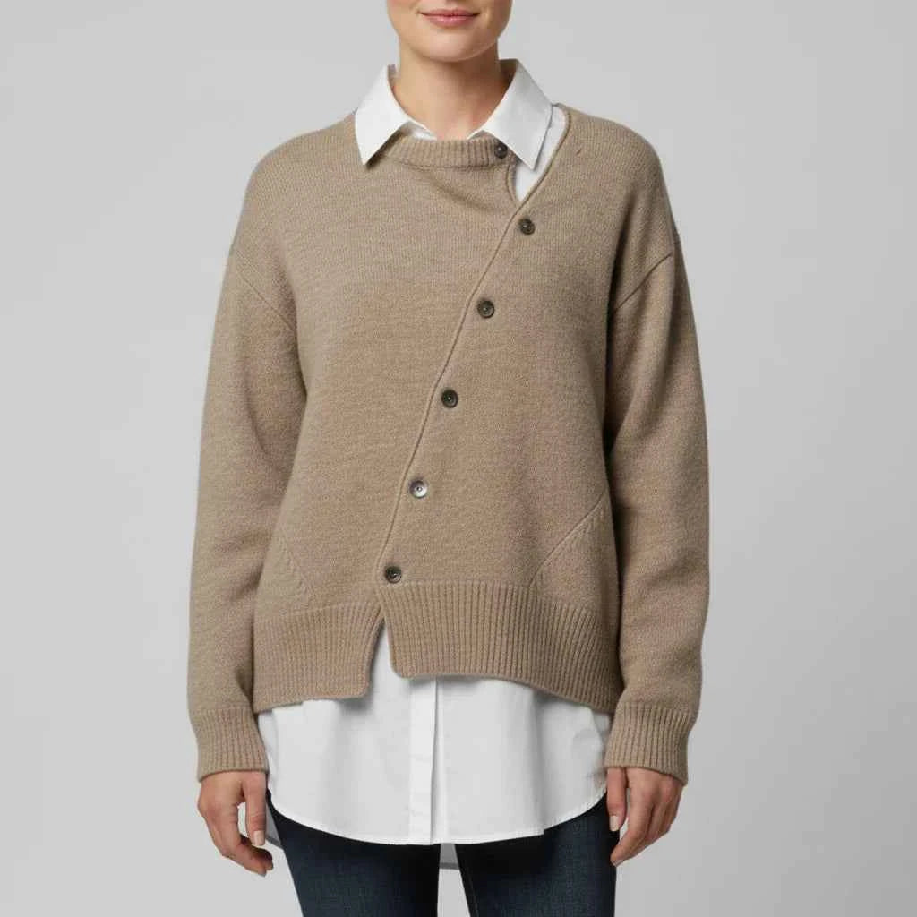 Women's Oversized Sweater Brown
