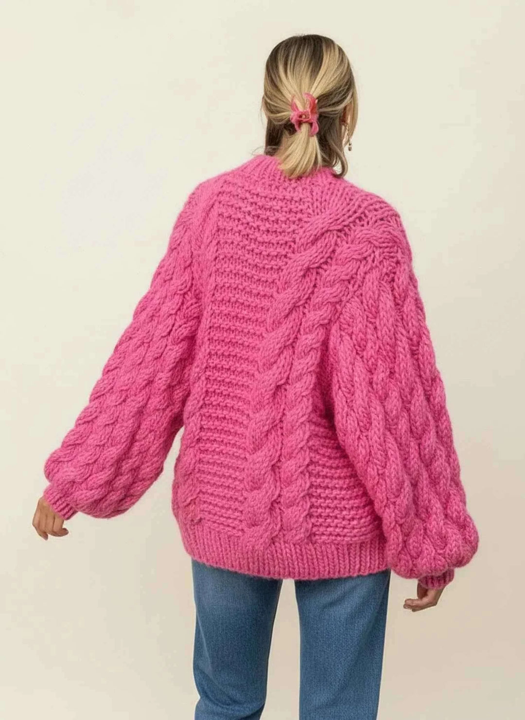 Women's Oversized Warm Knit Sweater