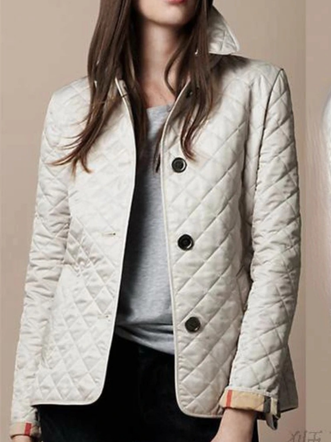 Women's Quilted Aldridge Jacket White