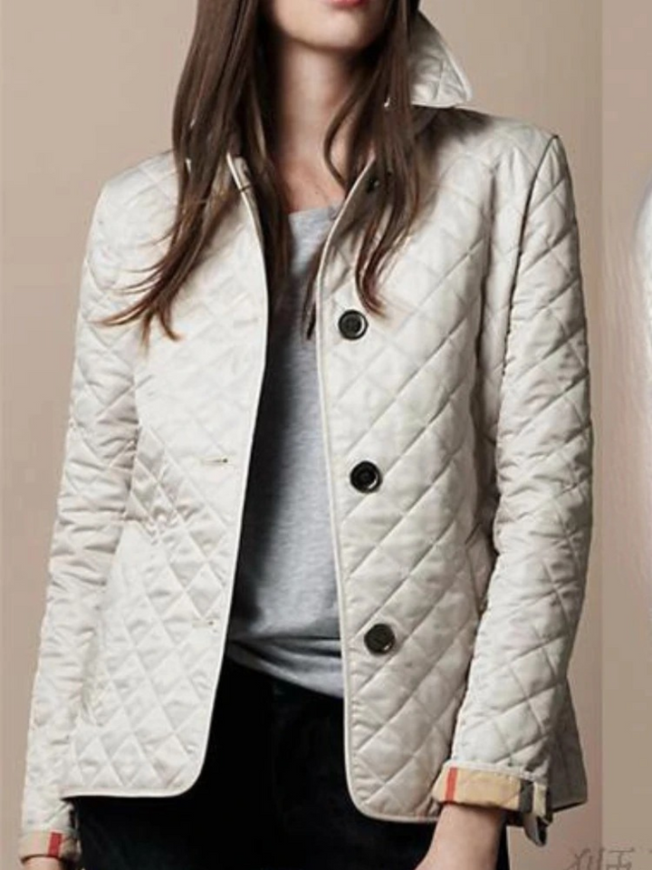 Women's Quilted Aldridge Jacket White