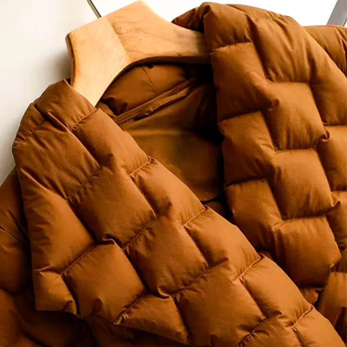 Women's Quilted Down Coat - Verona Style