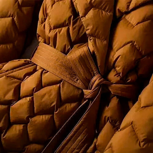 Women's Quilted Down Coat - Verona Style