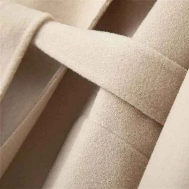 Women's Relaxed Fit Belted Wrap Coat