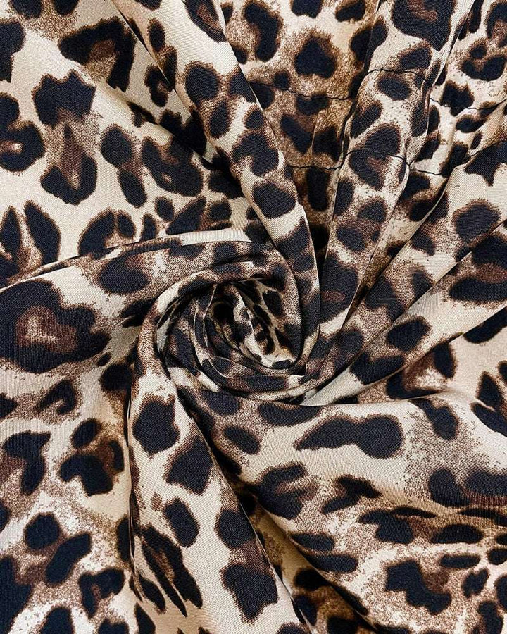 Women's Reversible Leopard Print Hooded Jacket