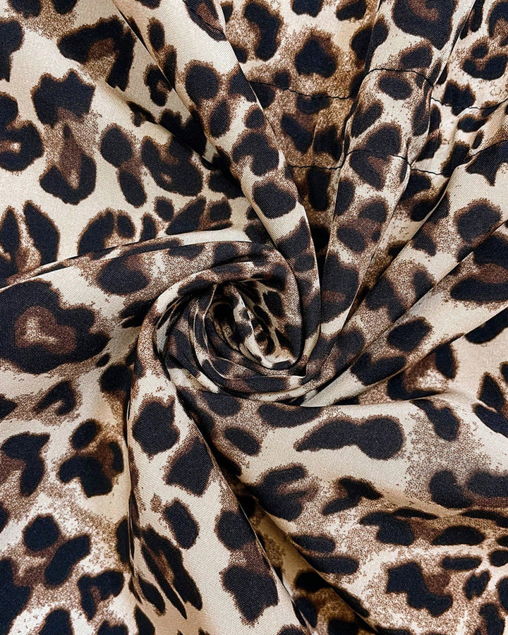 Women's Reversible Leopard Print Hooded Jacket