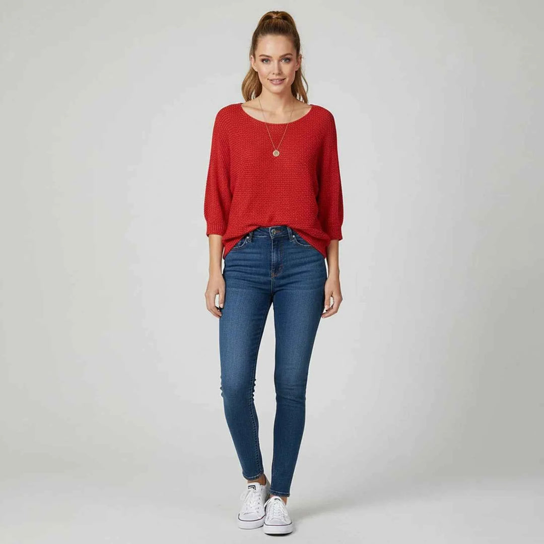 Women's Scoop Neck Sweater