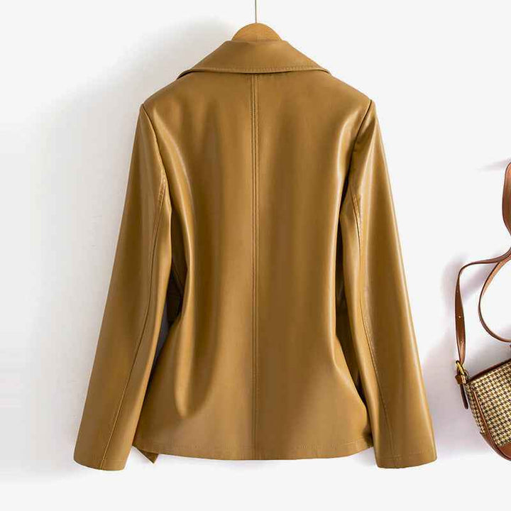 Women's Sheepskin Leather Jacket