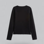 Women's Spring Minimal Button Cardigan