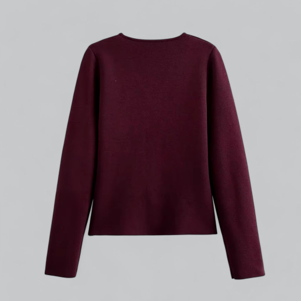 Women's Spring Minimal Button Cardigan