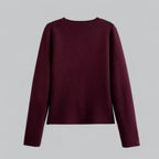 Women's Spring Minimal Button Cardigan