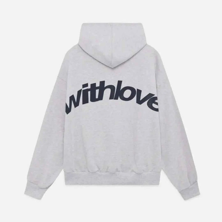 Women's Statement Casual Hoodie with Love