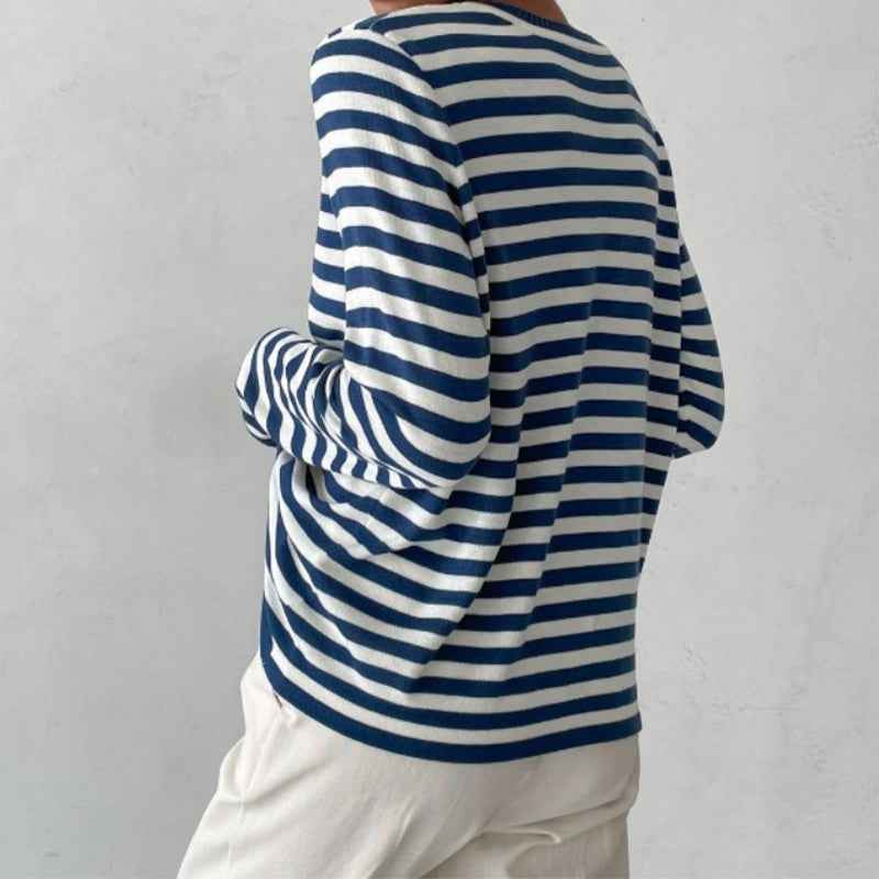 Women's Striped Knit Sweater