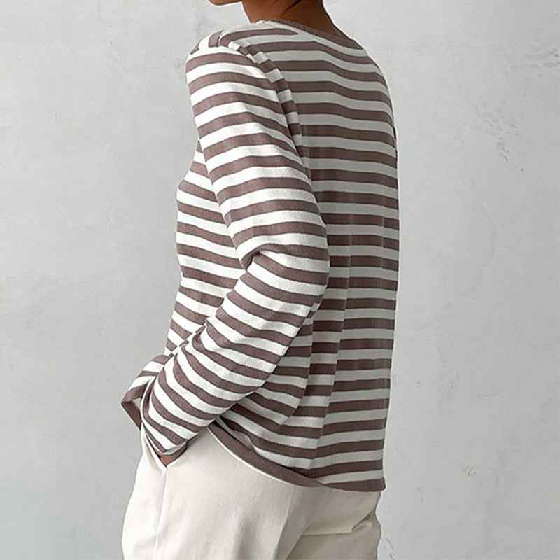 Women's Striped Knit Sweater