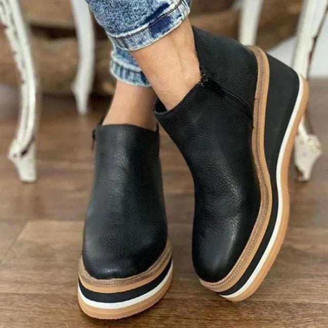 Women's Trendy Ankle Boots Black
