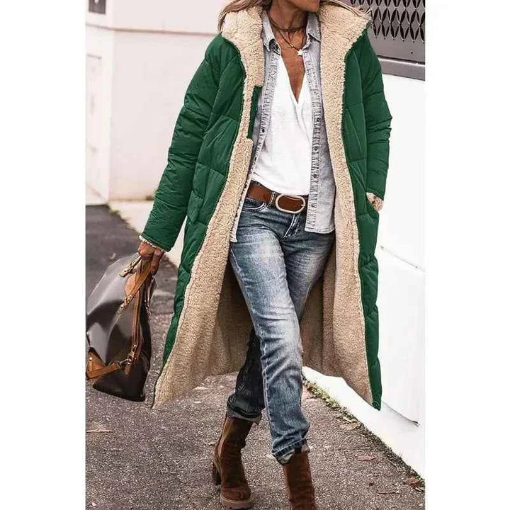 Women's Stylish Winter Coat Green
