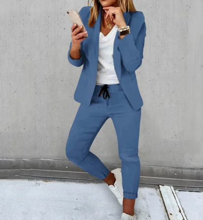 Women's Pants Tailored Fit Drawstring Beige Black Blue